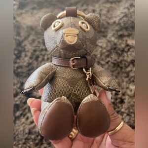 Coach Bear Bag Charm